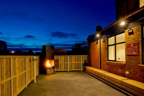 Balcony/terrace, Hokitika Fire Station Boutique Accommodation in Hokitika