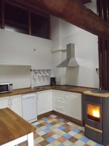 ห้องครัว, Apartamentos San Francisco 58 in ซานโตโดมิงโก เดลากัลซาดา