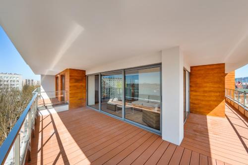 Erkély/terasz, Wyspa Solna, Sun & Snow in Wyspa Solna