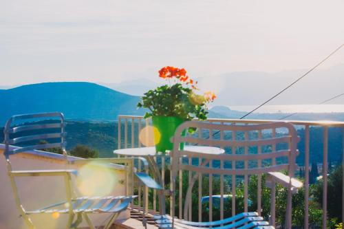 Balkons/terase, Villa Oneirama in Pirgiotika (Argolis)