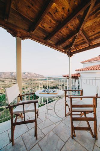 Balkons/terase, Villa Oneirama in Pirgiotika (Argolis)