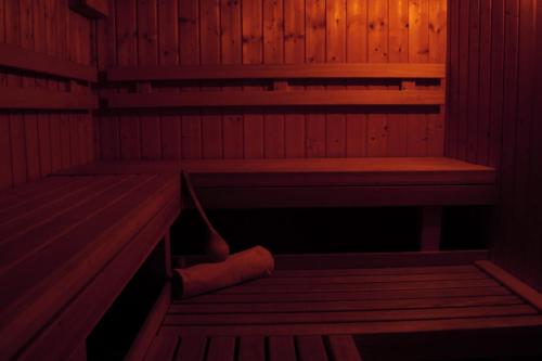 Szauna, Ferienhaus Römerhütte (Ferienhaus Romerhutte) in Troglacke