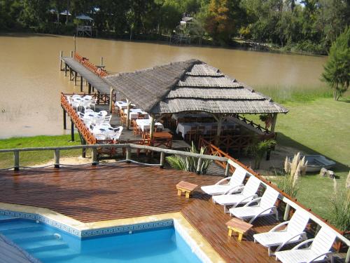 Zunanjost, Hosteria Atelier in Delta del Tigre