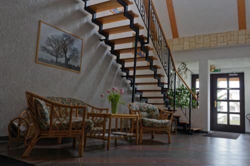 Lobby, Pension Am Kirschberg in Plauen