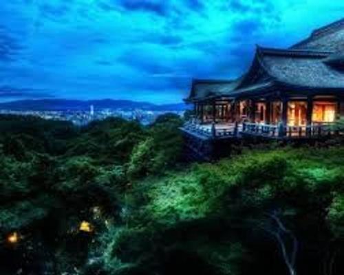 Close to Golden temple -Kinkakuji- near Kinkakuji Temple