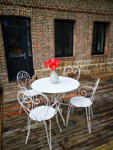 外部景觀, Manoir des Carreaux in 安古維爾