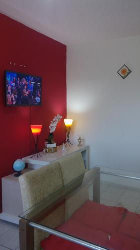 Shared lounge/TV area, Vivenda das Coleirinhas in Armacao dos Buzios