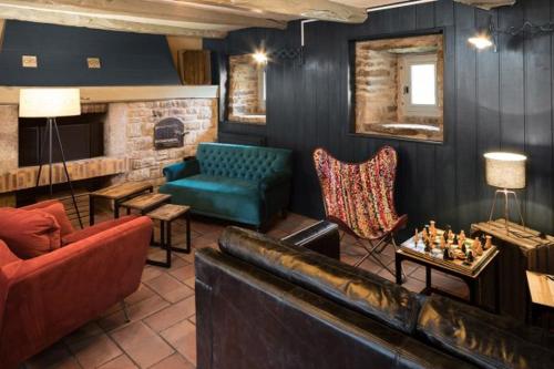 Bar/ Salón, La Pénate (La Penate) in Plancoet