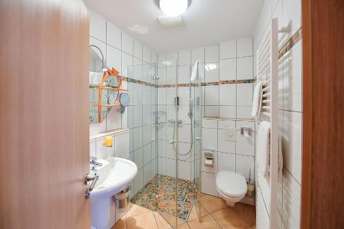 Bathroom, Chalet Raabe in Sankt Martin