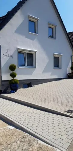 Weinbergblick in Ramsthal, Deutschland