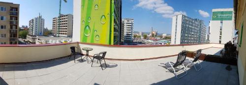 City Lights Apartment with Terrace - 24 Hours Check in, Bratislava (fotografie 6)
