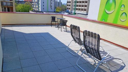 City Lights Apartment with Terrace - 24 Hours Check in, Bratislava (fotografie 5)