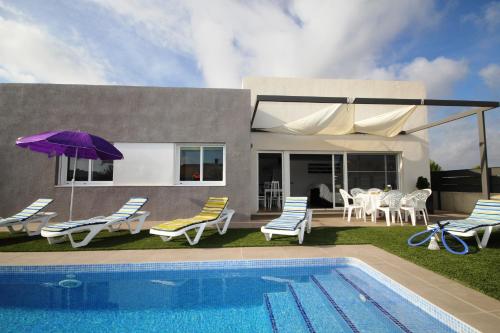 Riumar "Marc", 550m to beach, private pool, On-Site-Service, dog beach