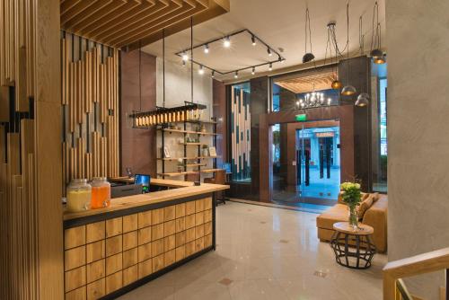 ล็อบบี้, THE STAY Boutique Hotel Central Square - Free Compliments - Free Wi-Fi - TOP LOCATION - Nearby Paid  in ปลอฟดิฟ