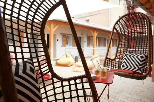 Erkély/terasz, Best Western Plus d'Europe et d'Angleterre in Macon