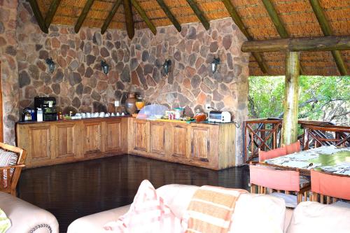 Ēdiens un dzērieni, Sekala Private Game Lodge in Tabazimbi