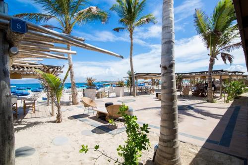 playa, Hotel La Plantation in Orient Bay