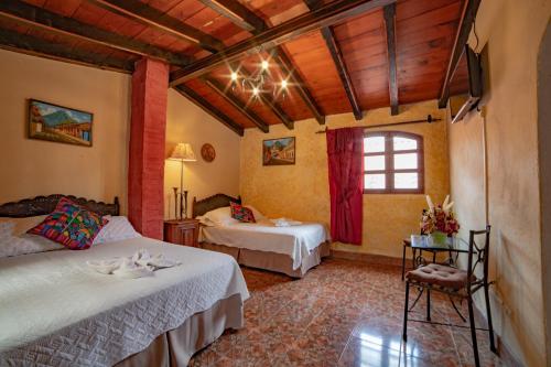 2 double beds