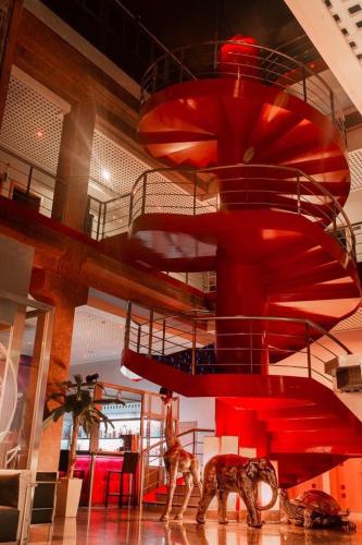 المرافق, Hotel Fabrik in أومانيس دي مدريد