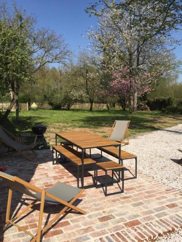 Les Prés de la Rivière gîte à louer Nampont