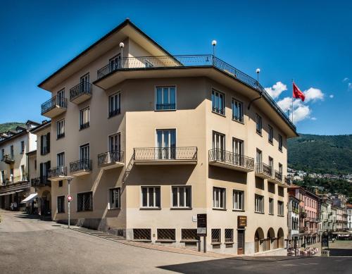 Exterior view, Hotel dell'Angelo in Locarno