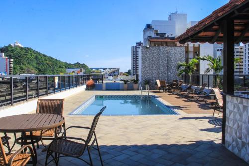 مسبح, Champagnat Praia Hotel in Praia da Costa
