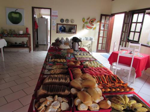 อาหารและเครื่องดื่ม, Pousada Pe de Caju in อัลโกบากา