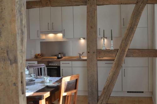 virtuve, Ferienwohnung Heidjerleev in Eldingen