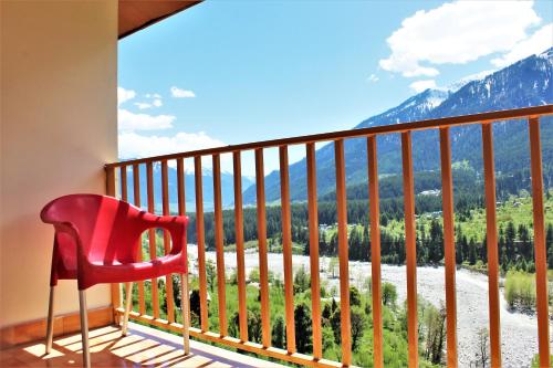 Balcony/terrace, La Vaca India Manali in Vashist
