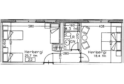 Family Room (2 Adults + 3 Children) with Private Bathroom