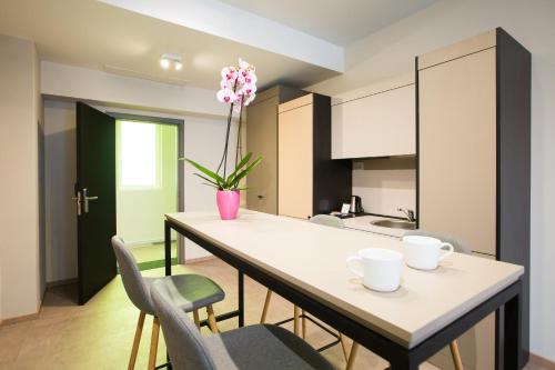 keuken, Hotel Forum Garni in Centar