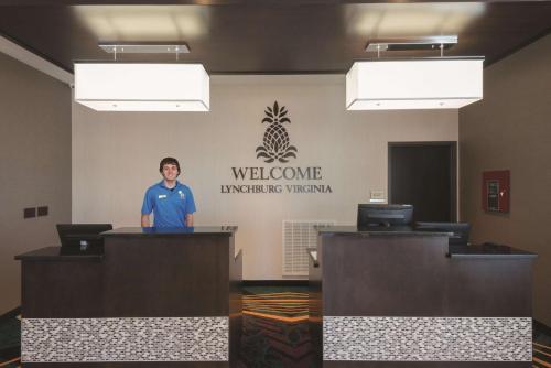 ล็อบบี้, La Quinta Inn & Suites by Wyndham Lynchburg at Liberty Univ. in ลินซ์บูร์ก (VA)