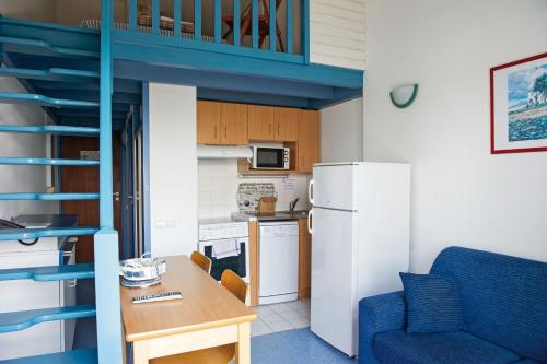 Κουζίνα, Hotel & Residence Vacances Bleues Orhoitza in Χεντάγη