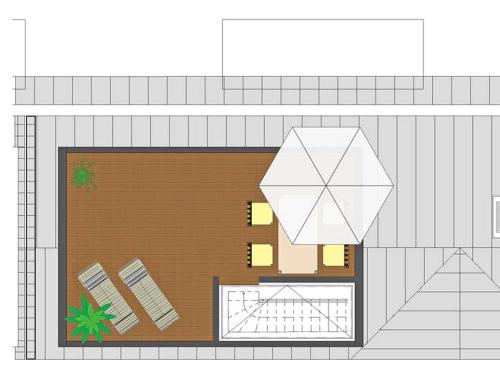 Strandresort Prora Penthouse 504 mit Dachterrasse