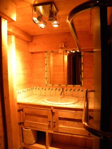 バスルーム, CHALET GRINCH 90m2, 3 Sdb, skis aux pieds, wifi in ティニュ
