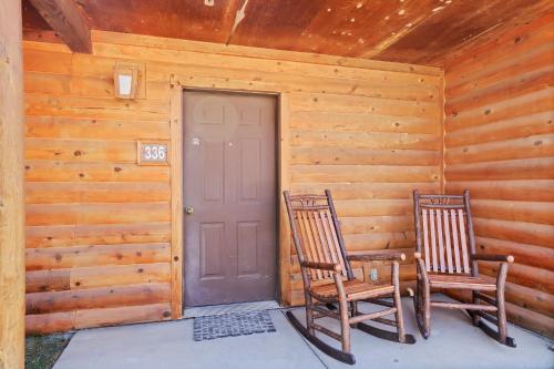 Balkon/terasa, Headwaters Lodge & Cabins at Flagg Ranch in Moran (WY)