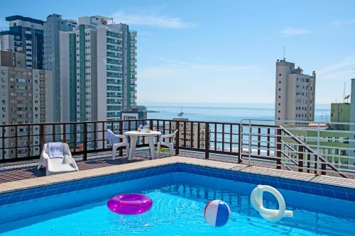 Kilátás, Atoba Praia Hotel in Balneario Camboriu