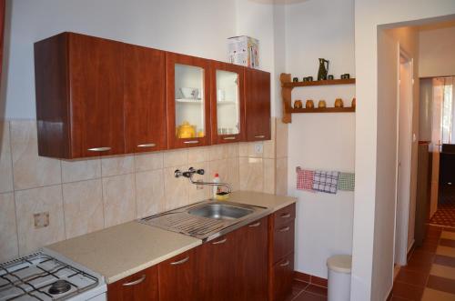 Kitchen, Orchidea Apartman in Hévíz