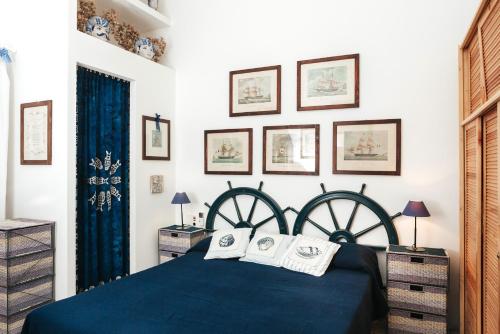  Lightblue Sicilian house, Pension in Sampieri