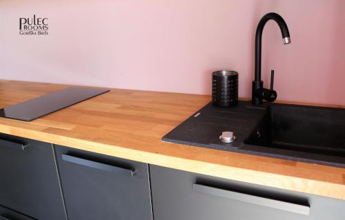 Konyha, Apartma Sobe Pulec in Ceglo
