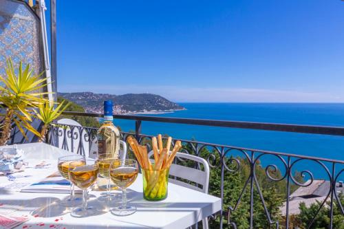 Balcony/terrace, La Casa Al Sole sea view 400mt from sea - Happy Rentals in Cervo