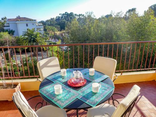 Balcony/terrace, Apartment Boulouris Mimosa by Interhome in Boulouris