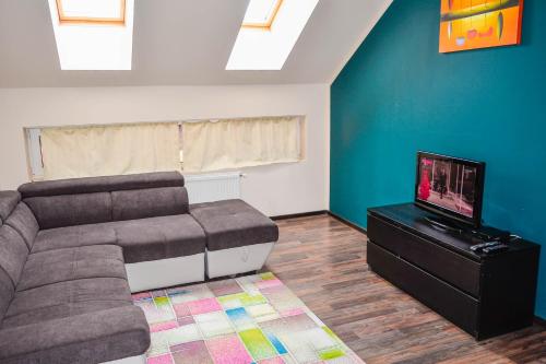 1 double bed, 1 sofa bed