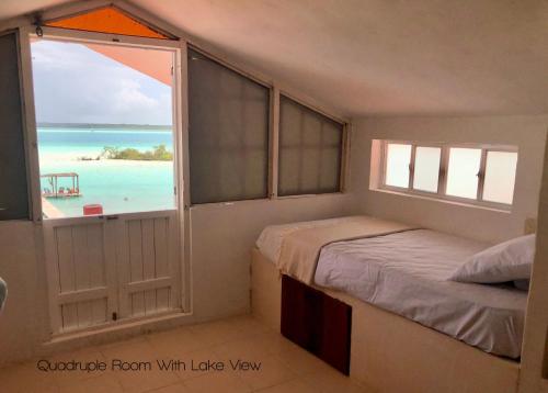 Hotel CasaBakal - A pie de Laguna - Bacalar Room Type - Quadruple Single Bed Room With Lake View