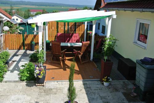 Balkons/terase, Ferienwohnung Finningen in Finningen