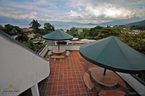 Terraza/balcón, Hotel Casa don Pedro in San Pedro La Laguna