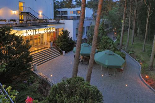 Entrada, Hotel Orle in Ilha de Sobieszewo