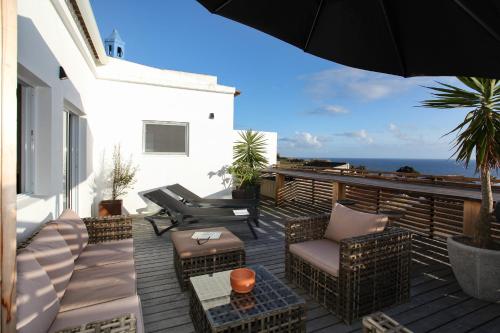 ระเบียง/ชานเรือน, Villa Terra in ปอนตา เดลกาดา