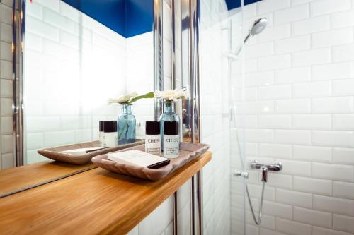Bathroom, Ferienwohnung Grunderhaus in Brandenburg an der Havel