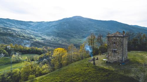  Tower house XV century in Polinago